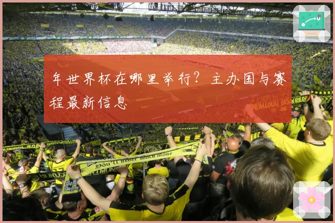 年世界杯在哪里举行？主办国与赛程最新信息
